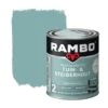 Rambo Vintage Pantserbeits Tuin- En Steigerhout Dekkend Wilgen Grijs Zijdeglans 750 Ml -Buiten Tuin 123 3096