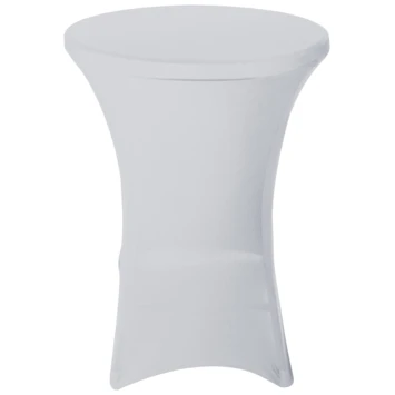 Hoes Statafel Wit 110 cm Hoes Statafel Wit 110 Cm -Buiten Tuin 123 3121