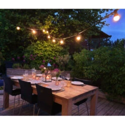 CALEX LED Lichtsnoer 10-lichts RGB, 10 Meter 5 CALEX LED Lichtsnoer 10-lichts RGB, 10 Meter -Buiten Tuin 123 328