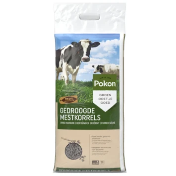 Pokon Gedroogde Mestkorrels 10 kg Pokon Gedroogde Mestkorrels 10 Kg -Buiten Tuin 123 333