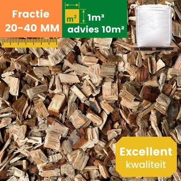 Big bag Houtsnippers Douglas Excellent (1m³) Big Bag Houtsnippers Douglas Excellent (1m³) -Buiten Tuin 123 339