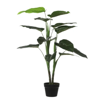 Philodendron Kunstplant - H100x Ø70 cm - Groen Philodendron Kunstplant - H100x Ø70 Cm - Groen -Buiten Tuin 123 340