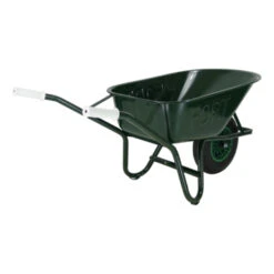 Altrad Fort Kruiwagen Groen Metaal 80 Liter -Buiten Tuin 123 3414