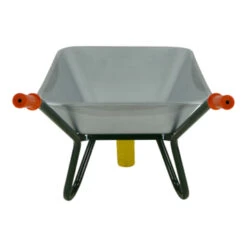 Altrad Fort Kruiwagen Gegalvaniseerde Bak 85 Liter Met Anti-lek Wiel -Buiten Tuin 123 3426