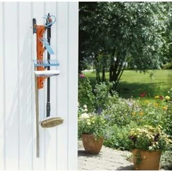 Gardena Gereedschaphouder Kunststof/metaal 59,5x6,5x5,5 Cm 5 Gardena Gereedschaphouder Kunststof/metaal 59,5x6,5x5,5 Cm -Buiten Tuin 123 3590