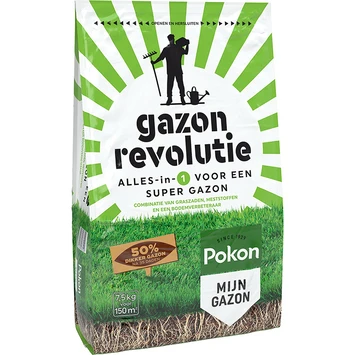 Pokon Gazon Revolutie 7,5kg Pokon Gazon Revolutie 7,5kg -Buiten Tuin 123 390