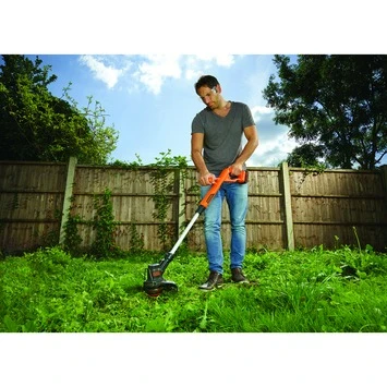 BLACK+DECKER 18V trimmer ST182320 25cm incl. 2,0Ah accu + lader Black & Decker BLACK+DECKER 18V Trimmer ST182320 25cm Incl. 2,0Ah Accu + Lader -Buiten Tuin 123 4117
