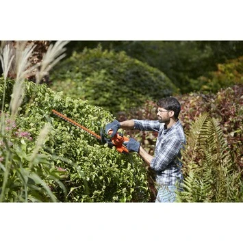 BLACK+DECKER heggenschaar BEHT201-QS 420 W 45 cm Black & Decker BLACK+DECKER Heggenschaar BEHT201-QS 420 W 45 Cm -Buiten Tuin 123 4212