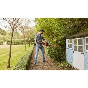 BLACK+DECKER elektrische heggenschaar BEHTS501-QS 60cm Black & Decker BLACK+DECKER Elektrische Heggenschaar BEHTS501-QS 60cm -Buiten Tuin 123 4242