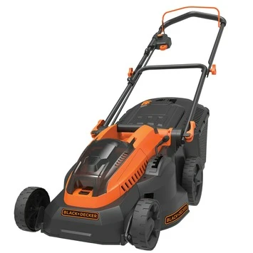 BLACK+DECKER 36V grasmaaier CLM3825L2 38 cm incl. accu + lader Black & Decker BLACK+DECKER 36V Grasmaaier CLM3825L2 38 Cm Incl. Accu + Lader -Buiten Tuin 123 4292