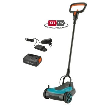 Gardena 18V grasmaaier HandyMower 22cm incl. 2,5Ah accu + lader Gardena 18V Grasmaaier HandyMower 22cm Incl. 2,5Ah Accu + Lader -Buiten Tuin 123 4351