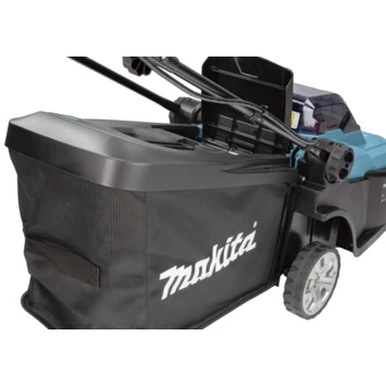 Makita 2x18V LXT grasmaaier 43 cm DLM432CT2 incl. 2 accu's 5.0Ah + duolader Makita 2x18V LXT Grasmaaier 43 Cm DLM432CT2 Incl. 2 Accu's 5.0Ah + Duolader -Buiten Tuin 123 4400