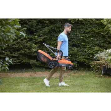 BLACK+DECKER 2x18V grasmaaier BCMW33184L2-QW 33 cm incl. twee 4,0 Ah accu's Black & Decker BLACK+DECKER 2x18V Grasmaaier BCMW33184L2-QW 33 Cm Incl. Twee 4,0 Ah Accu's -Buiten Tuin 123 4436