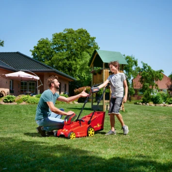 WOLF 40V grasmaaier 34cm incl. accu + lader WOLF 40V Grasmaaier 34cm Incl. Accu + Lader -Buiten Tuin 123 4467