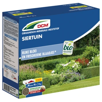 DCM Meststof Siertuin 3kg DCM Meststof Siertuin 3kg -Buiten Tuin 123 447