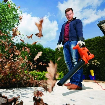 BLACK+DECKER elektrische bladblazer GW3030 Black & Decker BLACK+DECKER Elektrische Bladblazer GW3030 -Buiten Tuin 123 4640