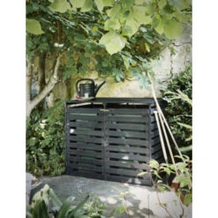 Container Berging Riga 122x148x92 Cm 4 Container Berging Riga 122x148x92 Cm -Buiten Tuin 123 467