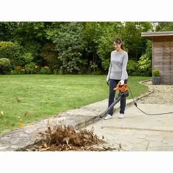 BLACK+DECKER elektrische bladblazer BEBLV260 Black & Decker BLACK+DECKER Elektrische Bladblazer BEBLV260 -Buiten Tuin 123 4689