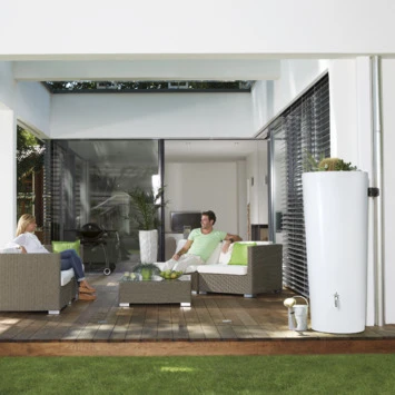 Garantia Regenton met plantenbak wit 350 Liter Garantia Regenton Met Plantenbak Wit 350 Liter -Buiten Tuin 123 480