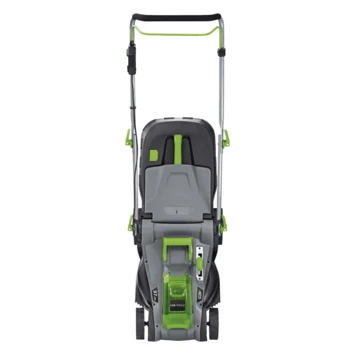 LUX 20V accu grasmaaier 37cm incl. 2 accu's 4,0Ah + lader LUX 20V Accu Grasmaaier 37cm Incl. 2 Accu's 4,0Ah + Lader -Buiten Tuin 123 4816