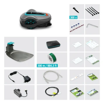 Gardena robotmaaier smart SILENO life 750 m² - 21cm Gardena Robotmaaier Smart SILENO Life 750 M² - 21cm -Buiten Tuin 123 4838