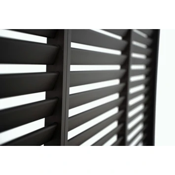 Zijwand louvre voor pergola Classic & Deluxe Zwart 400 series Zijwand Louvre Voor Pergola Classic & Deluxe Zwart 400 Series -Buiten Tuin 123 487