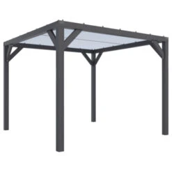 Pergola Silvano Zwart -Buiten Tuin 123 511