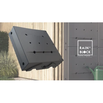 Rainblock regenwateropslag 165 liter 2 stuks Rainblock Regenwateropslag 165 Liter 2 Stuks -Buiten Tuin 123 532