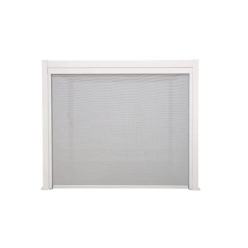 Zijwand voor pergola Classic & Deluxe Wit 300 series Zijwand Voor Pergola Classic & Deluxe Wit 300 Series -Buiten Tuin 123 547