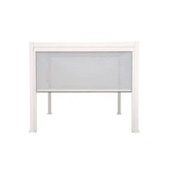 Zijwand Voor Pergola Classic & Deluxe Wit 300 Series 4 Zijwand Voor Pergola Classic & Deluxe Wit 300 Series -Buiten Tuin 123 549