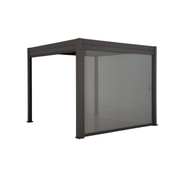 Zijwand voor pergola Classic & Deluxe Zwart 400 series Zijwand Voor Pergola Classic & Deluxe Zwart 400 Series -Buiten Tuin 123 553