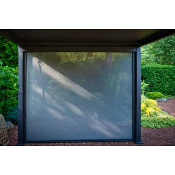 Zijwand voor pergola Classic & Deluxe Zwart 400 series Zijwand Voor Pergola Classic & Deluxe Zwart 400 Series -Buiten Tuin 123 558