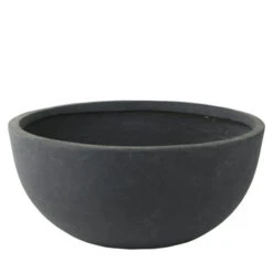 Schaal Antraciet Fiberclay 36x17 Cm