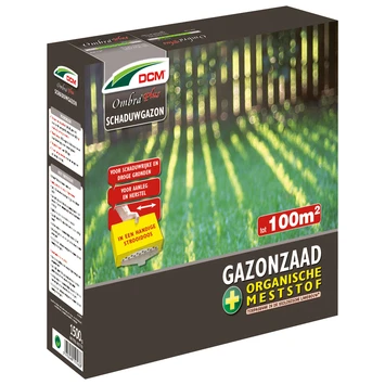 DCM Graszaad Ombra® Plus 1,5kg - 100m² DCM Graszaad Ombra® Plus 1,5kg - 100m² -Buiten Tuin 123 578