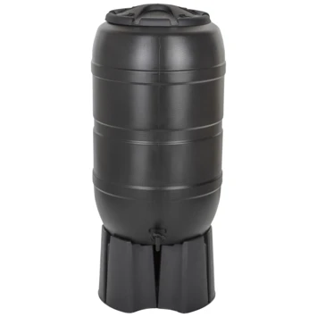 Practo Garden Classic Regenton Zwart Kunststof met accessoires 210 Liter Practo Garden Classic Regenton Zwart Kunststof Met Accessoires 210 Liter -Buiten Tuin 123 594