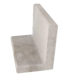 L-element Beton Grijs 50x30x40 Cm -Buiten Tuin 123 735