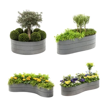 Flex Garden grijs 130 cm 3x14 cm Talen Tools Flex Garden Grijs 130 Cm 3x14 Cm -Buiten Tuin 123 782