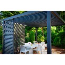 Pergola Deluxe Zwart 3x4m -Buiten Tuin 123 82