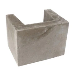 U-element Beton Grijs 30x40x30 Cm 8 U-element Beton Grijs 30x40x30 Cm -Buiten Tuin 123 821