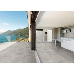 Keramische Terrastegel Oslo Grijs 60x60x4 Cm 5 Keramische Terrastegel Oslo Grijs 60x60x4 Cm -Buiten Tuin 123 826