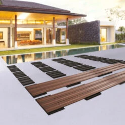 Multydeck Rubberen Vlonder Fundering -Buiten Tuin 123 899