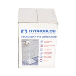 Hydroblob IP15 Infiltratieput Met Zwart Rooster 15 L 4 Hydroblob IP15 Infiltratieput Met Zwart Rooster 15 L -Buiten Tuin 123 941