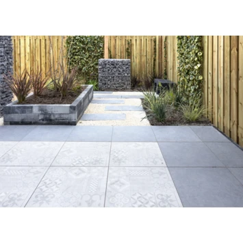 Keramische Terrastegel Kerastrada Cerajoy Grijs 60x60x3 cm Keramische Terrastegel Kerastrada Cerajoy Grijs 60x60x3 Cm -Buiten Tuin 123 962