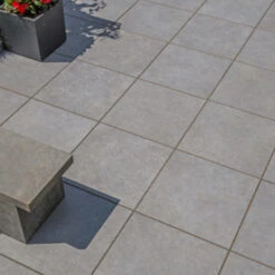 Keramische Terrastegel Kerastrada Cerajoy Grijs 60x60x3 Cm 5 Keramische Terrastegel Kerastrada Cerajoy Grijs 60x60x3 Cm -Buiten Tuin 123 964